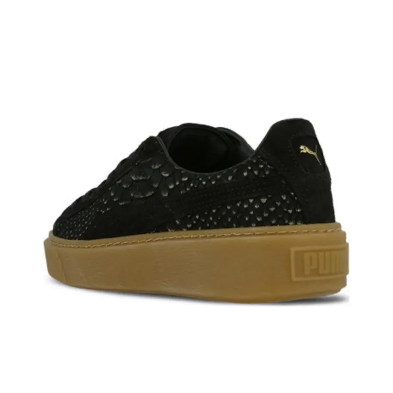 PUMA Basket Platform Exotic Skin Women's-3