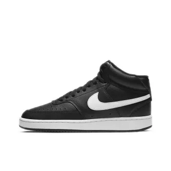 Nike Court Vision Mid Black White Women's