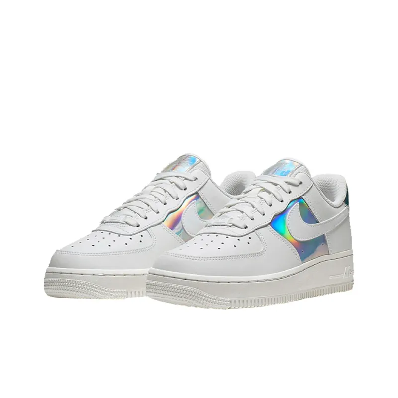 Nike Air Force 1 Low Iridescent White Women's-2