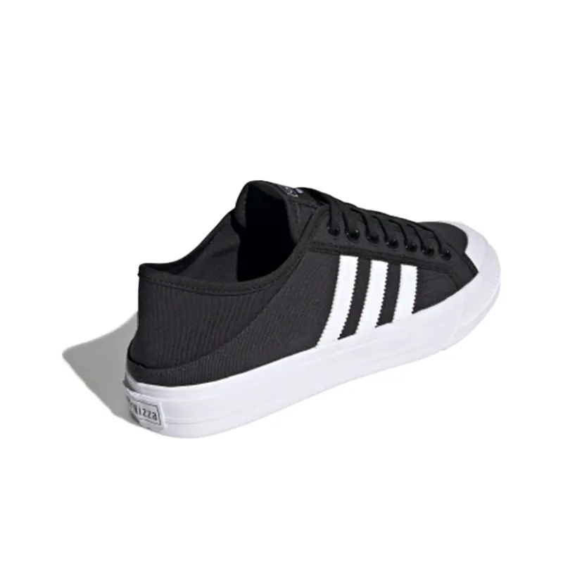 Adidas Collapsible Nizza Low Black White-2