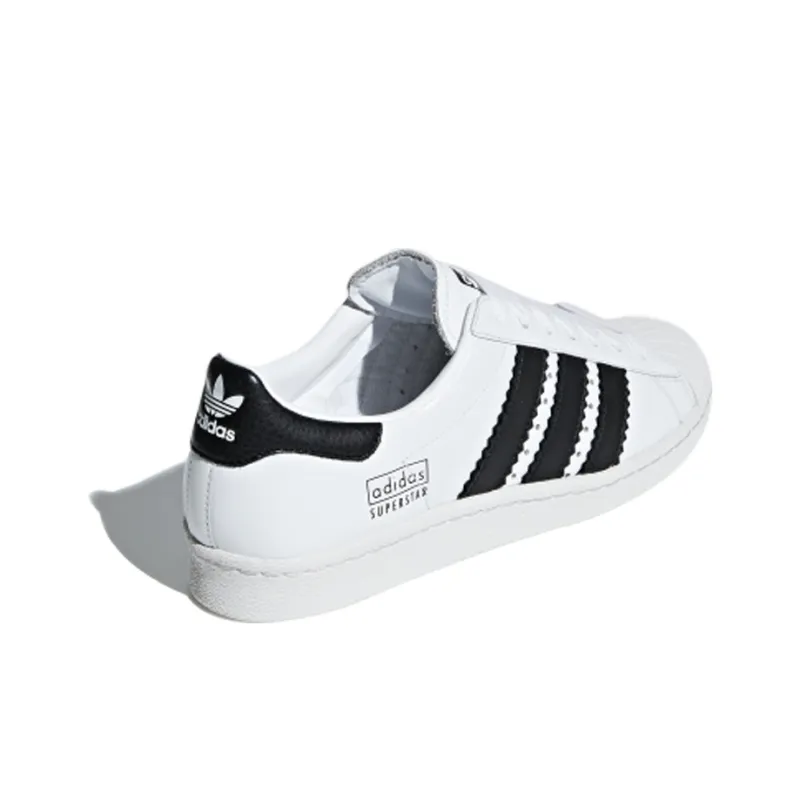 Adidas Superstar 80s Enlarged Stripes White-2