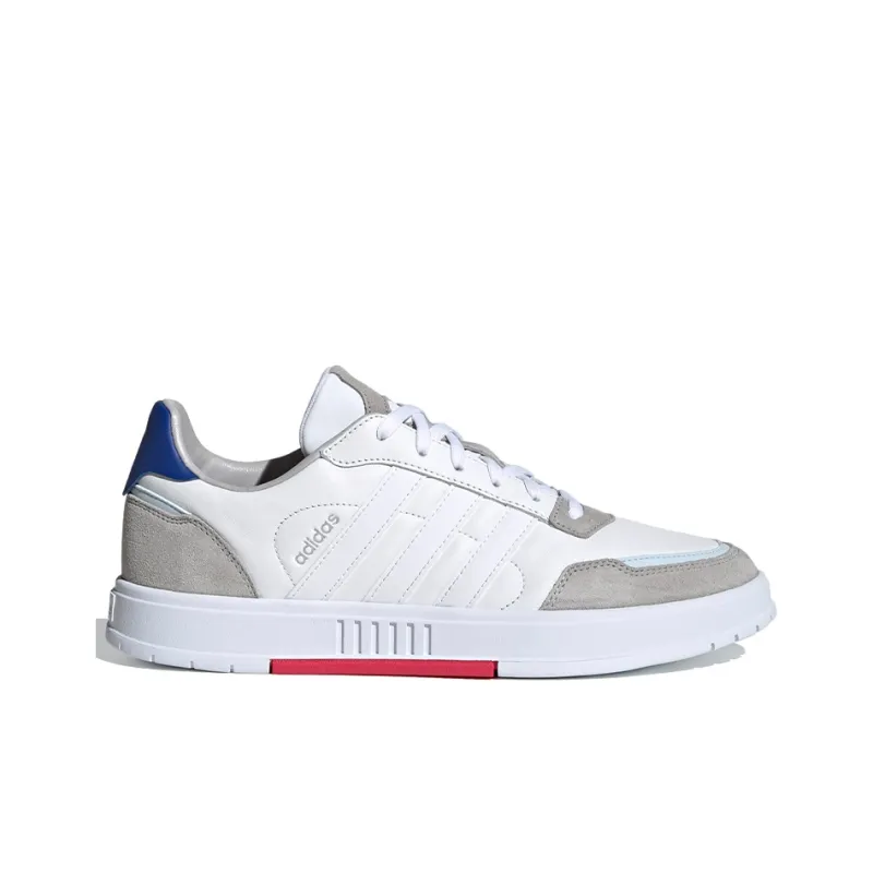 Adidas Neo Courtmaster 'Creamwhite Gray Red'-1