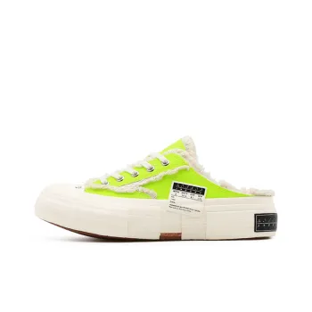 VESSEL G.O.P. Slip On Low Top Skateboard Shoes Unisex Neon Green