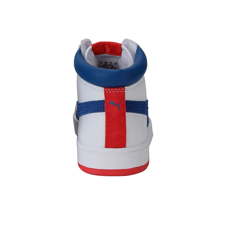 PUMA Court Legend Sl Collar 'White Gray Blue'-4