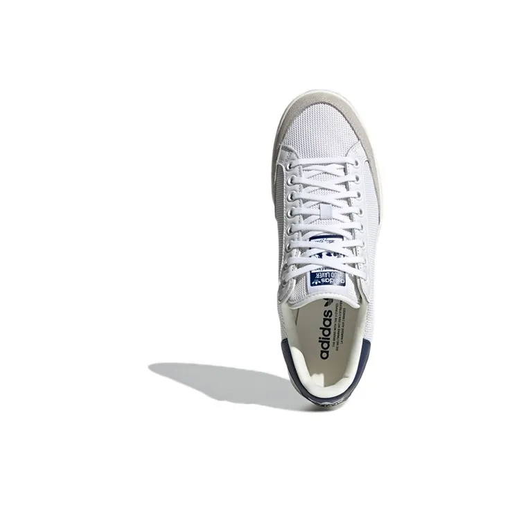 Adidas Rod Laver White Dark Blue-4