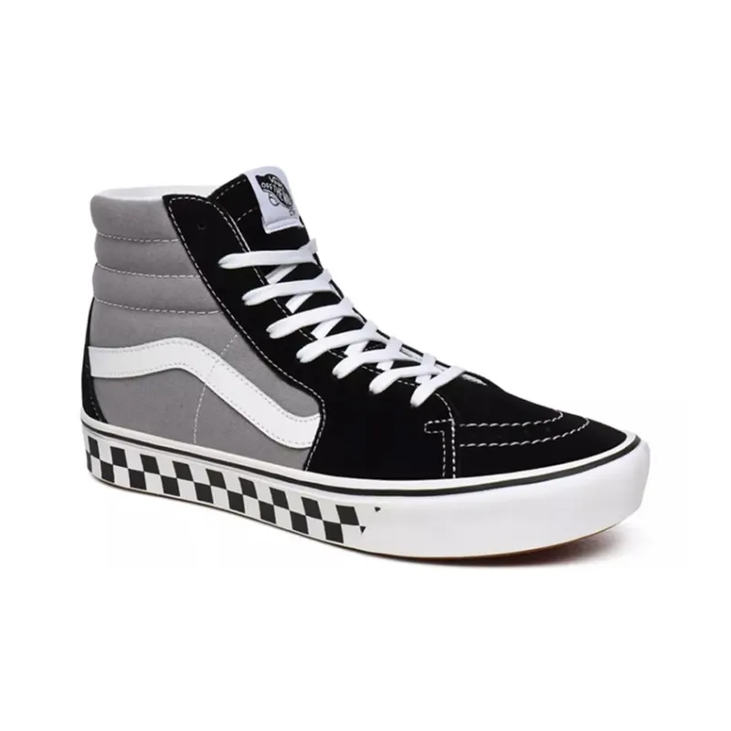 Sk8 Vans Hi ComfyCush 'Tape Mix Black Frost Gray'-2
