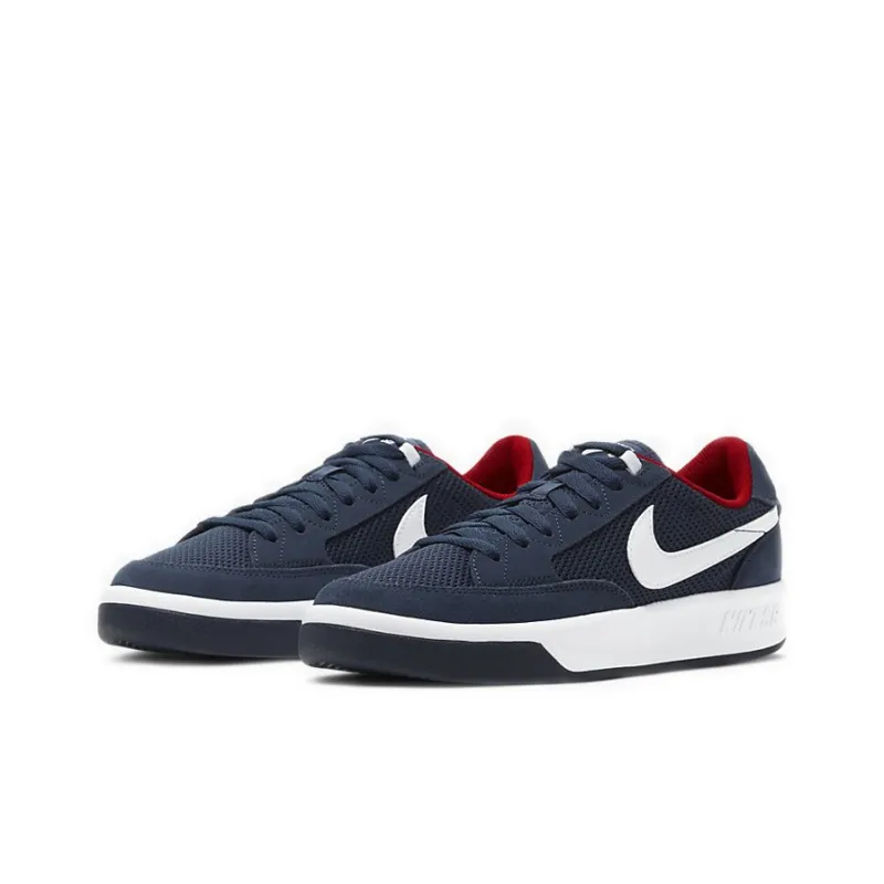 Nike Sb Adversary Midnight Navy White-2