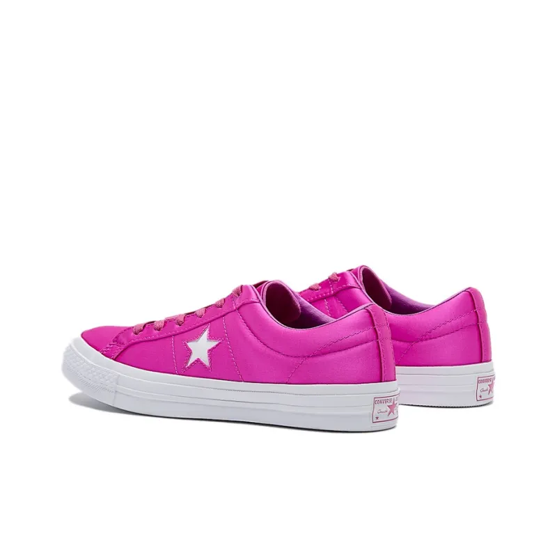 One Star Converse Low 'Hyper Magenta' Women's-3