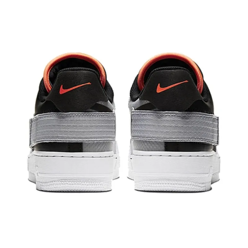 Nike Air Force 1 Type Black Hyper Crimson-3