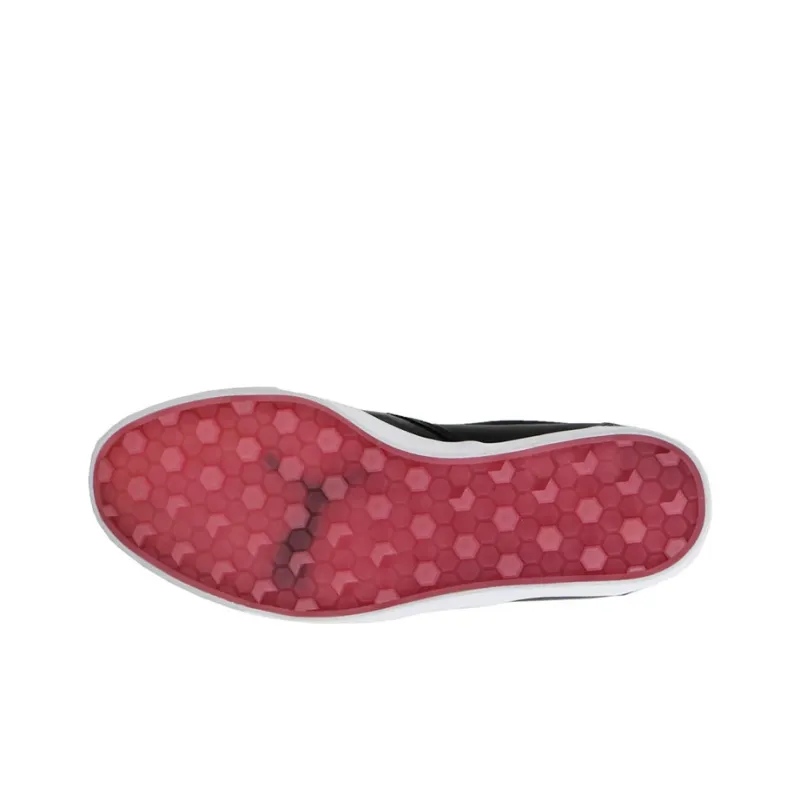 PUMA Tustin Slip-On Breathable Slip-Resistant Support Wear-Resistant Low-Top Skateboard Shoes Women's Black White-4