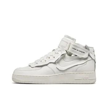 Nike Air Force 1 Mid Comme Des Garcons White