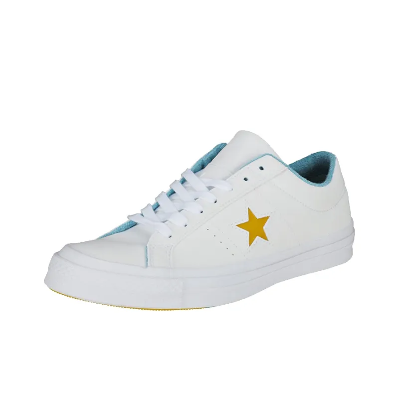 Converse One Star Ox 'White Mineral Yellow'-1