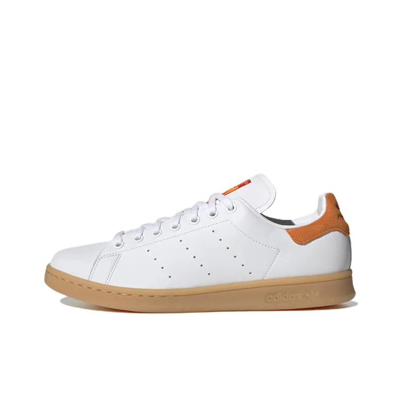 Adidas Stan Smith White Orange Gum-0