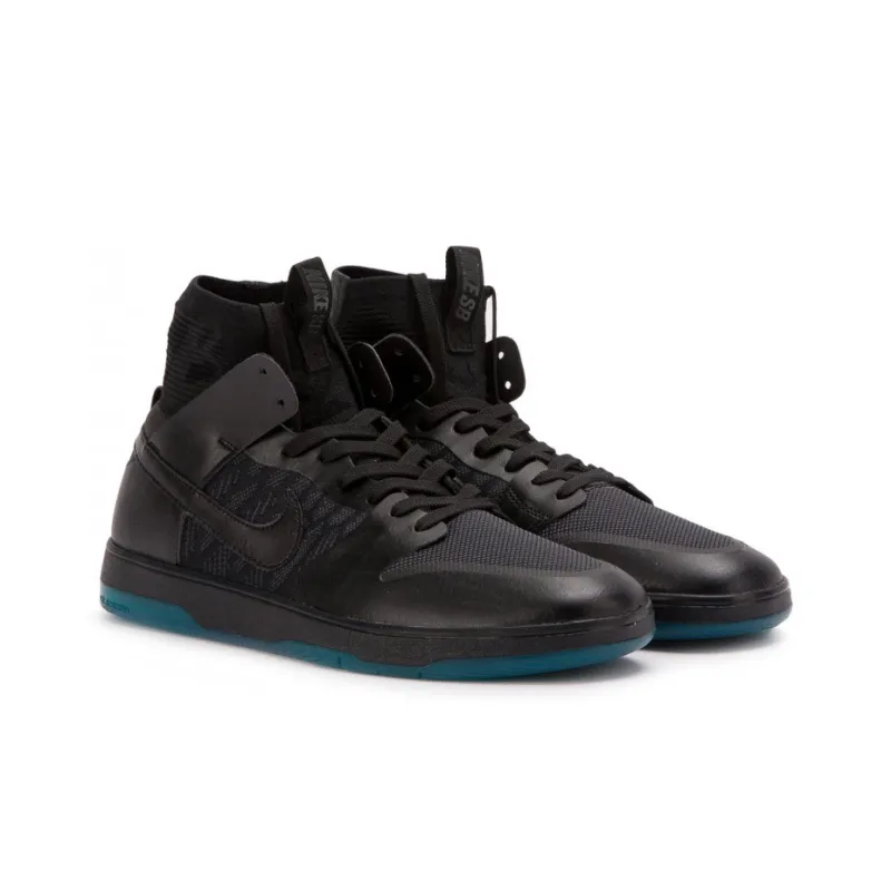 Nike Sb Dunk Elite High Black Dark Atomic Teal-2
