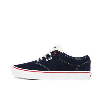 Vans Atwood Wear Resistant Non Slip Low Top Casual Skate Shoes Navy Blue Dark Blue