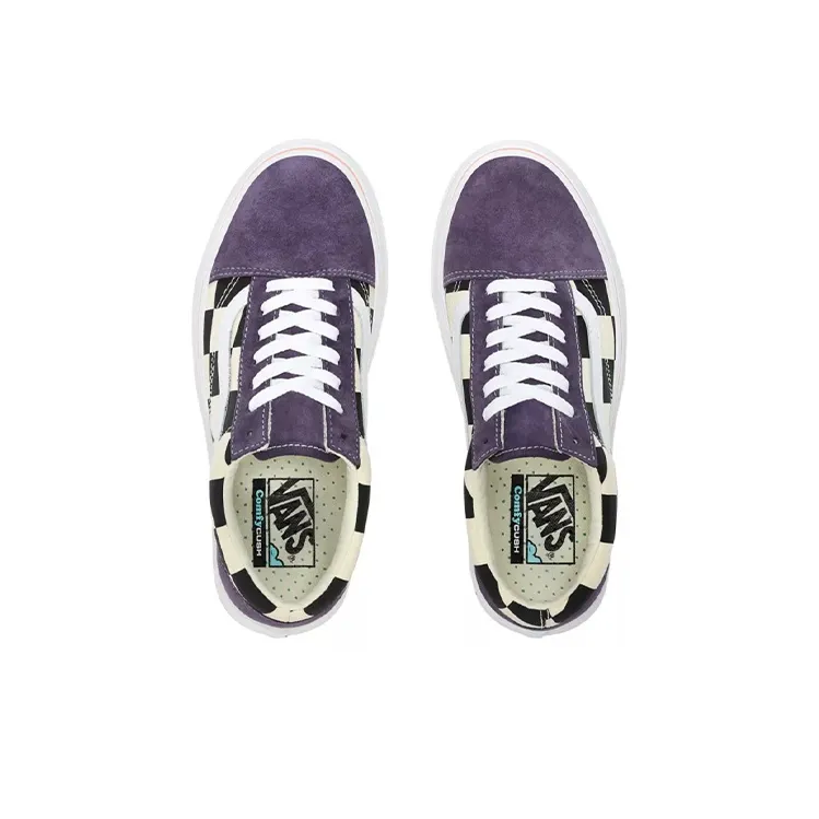 Vans Super ComfyCush Old Skool Black/White Chess Board Women's-3
