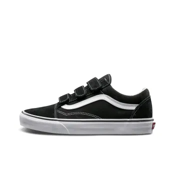 Vans Old Skool Velcro Black White