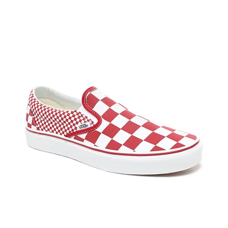 Slip On Classic Vans 'Red Mix Checker'-2