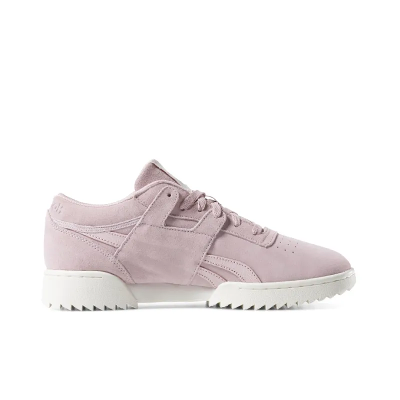 Reebok Workout Skateboard Shoes Men Low-Top Pink-1
