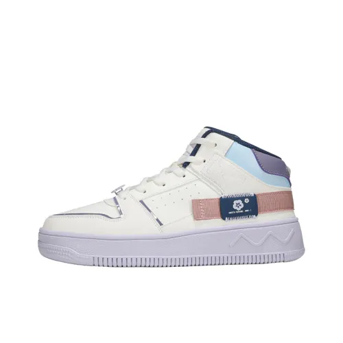 361° Mid-Top Skateboard Shoes Women's White