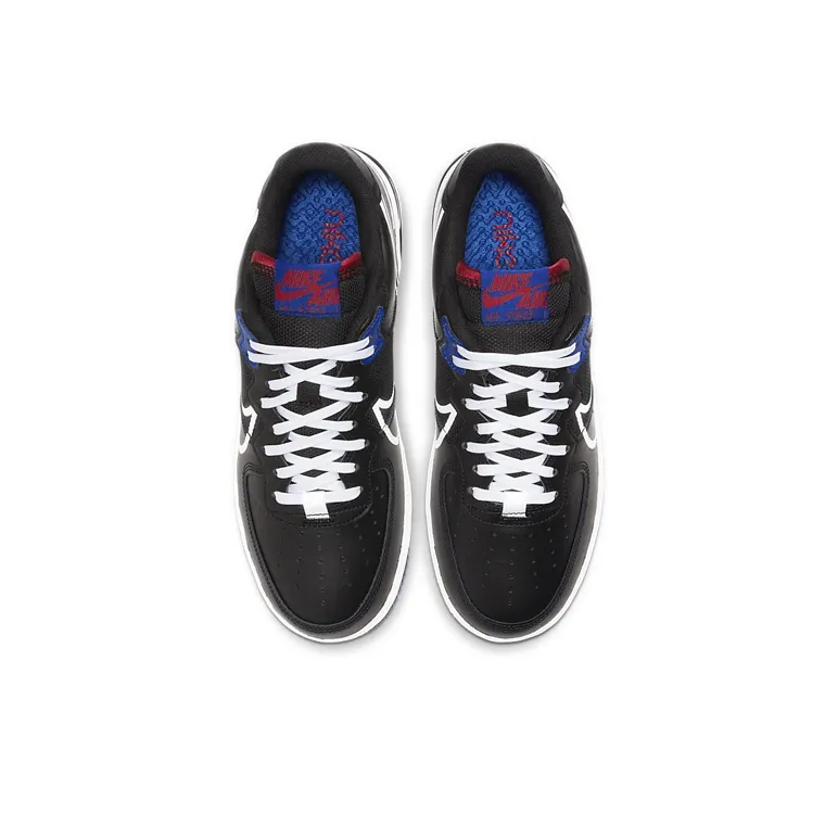 Nike Air Force 1 Low React Black White Gym Red Gym Blue-3