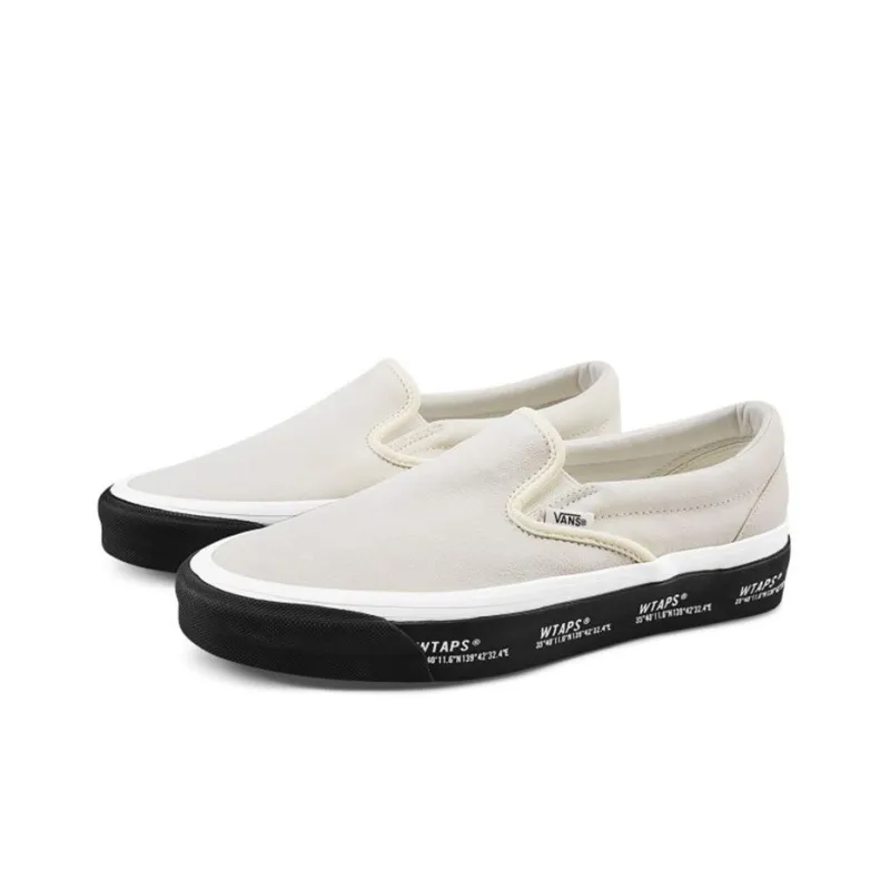 Vans Wtaps X Classic Slip On Lx 'White Black'-1