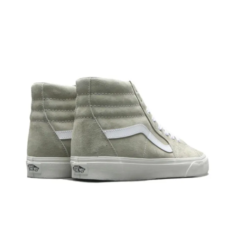 Vans Sk8 Hi Pig Suede Moss Grey-2