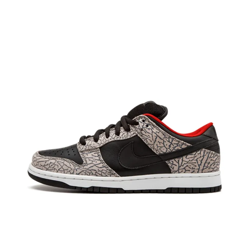 Nike Sb Dunk Low Supreme Black Cement 2002-0