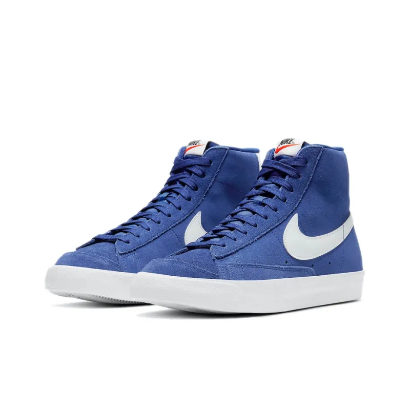 Nike Blazer Mid 77 Suede Deep Royal Blue-2