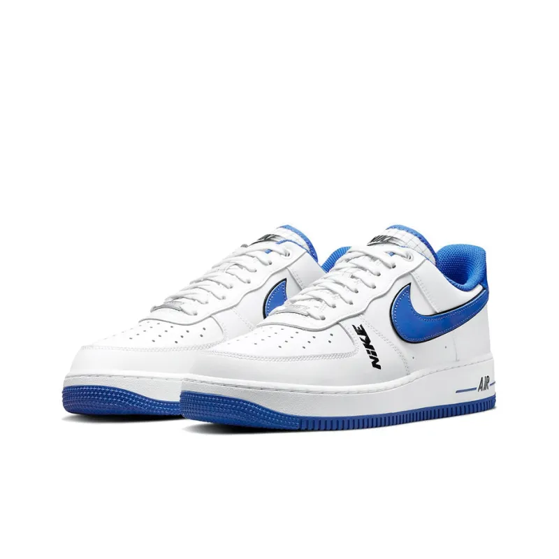 Nike Air Force 1 Low '07 LV8 Motocross White Royal Blue Black-2