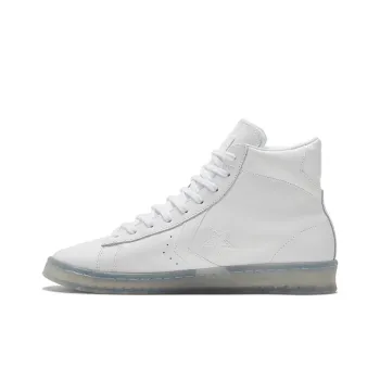 Converse Pro Leather High Black Ice White Clear