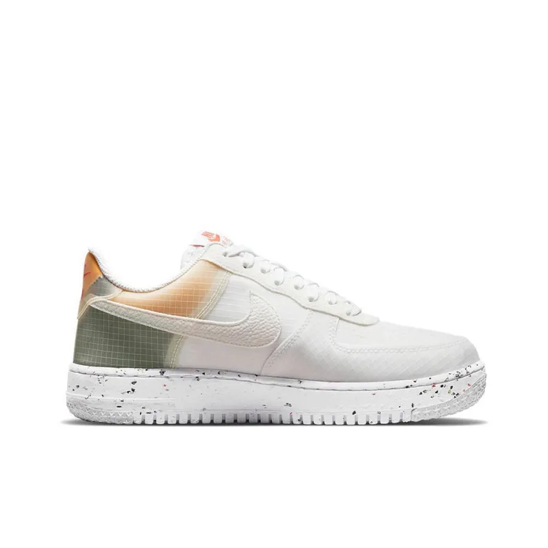 Nike Air Force 1 Low Crater White Orange-1