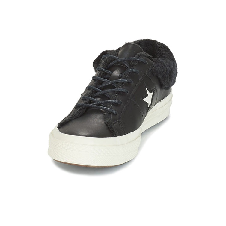 One Star Converse Low Street Warmer Black Women s