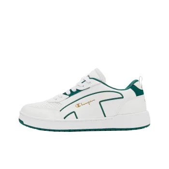 Champion Skateboard Shoes Men Low Top White/Turquoise