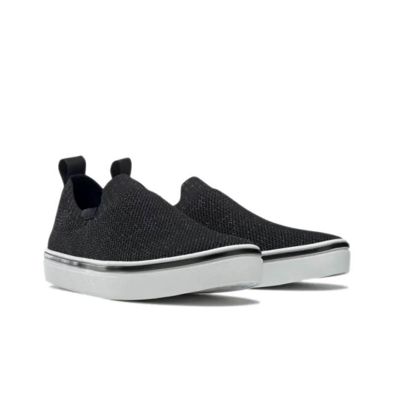 Reebok Women's OnLux Slip On 'Black Noble Grey Metallic' Women's-2