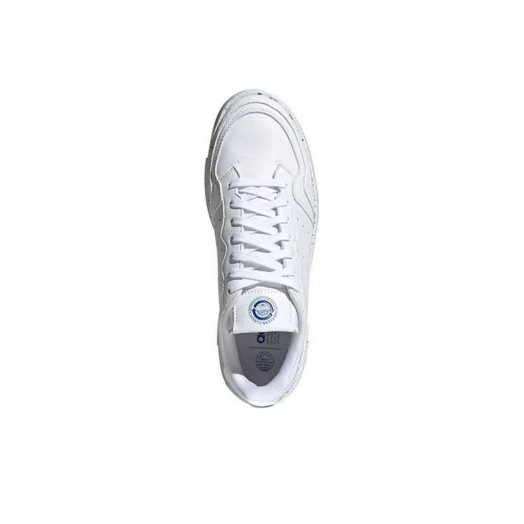 Adidas Supercourt Clean Classics White Royal-4