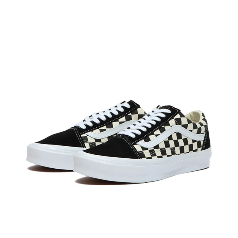 Vans Vault Ua Og Old Skool Lx Checkerboard Black-1
