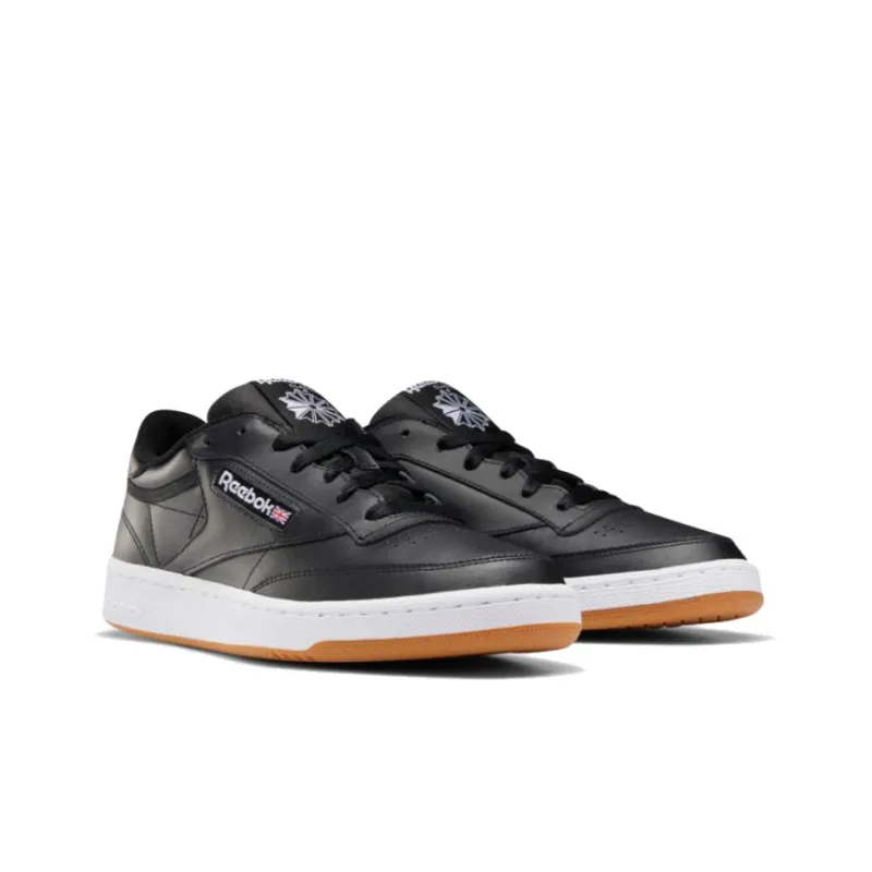 Reebok Club C 85 Black White Gum-2