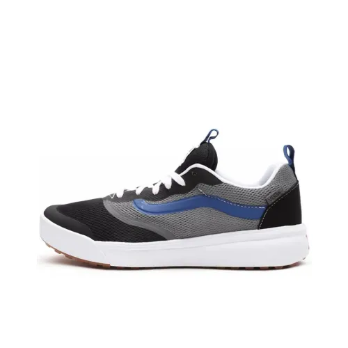 Vans UltraRange Skateboard Shoes Unisex Low-Top Black/Blue