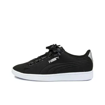 PUMA Vikky Ribbon Vt 'Black Silver' Women's
