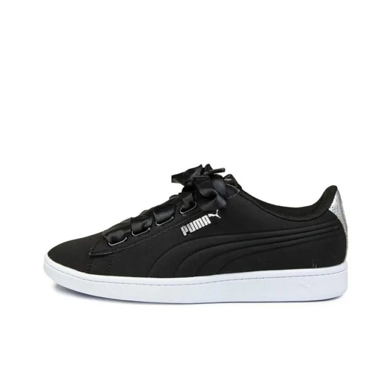 PUMA Vikky Ribbon Vt 'Black Silver' Women's-0