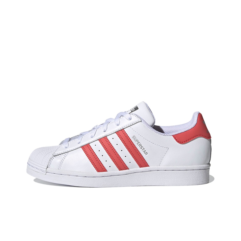 Adidas superstar junior white on sale