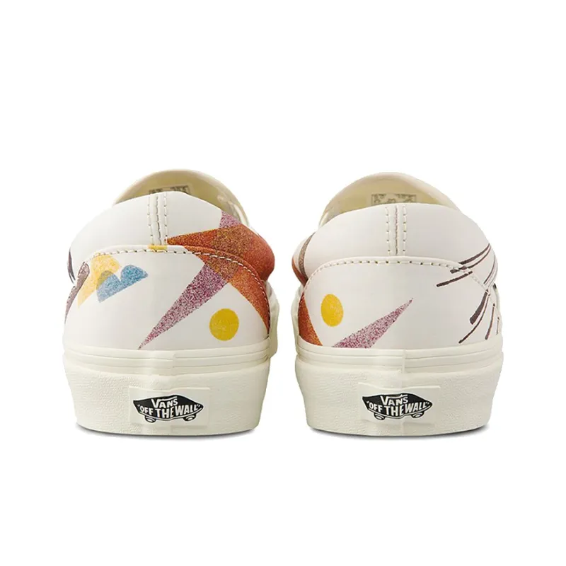 Vans MoMA X Classic Slip On 'Vasily Kandinsky's Orange'-4