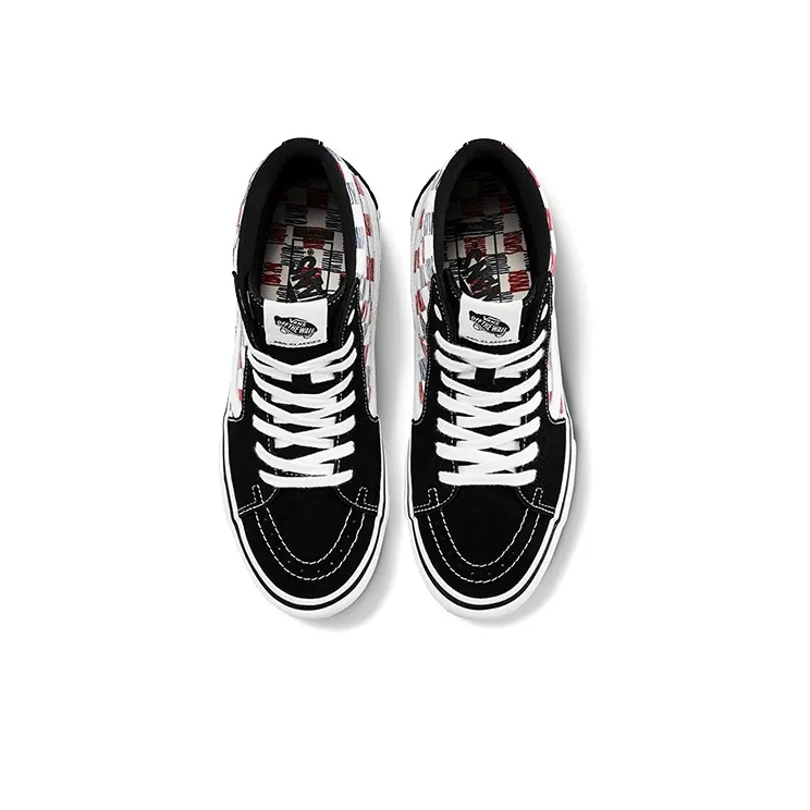Sk8 Vans Hi Pro 'Sketch Checkerboard'-2