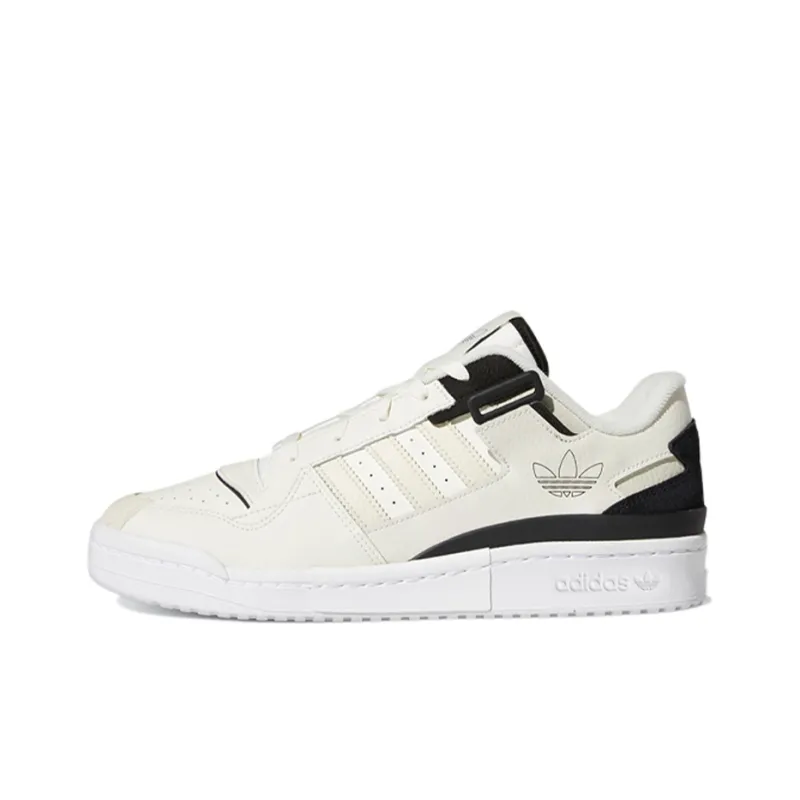 Adidas Forum Exhibit Low Cream White Black-0