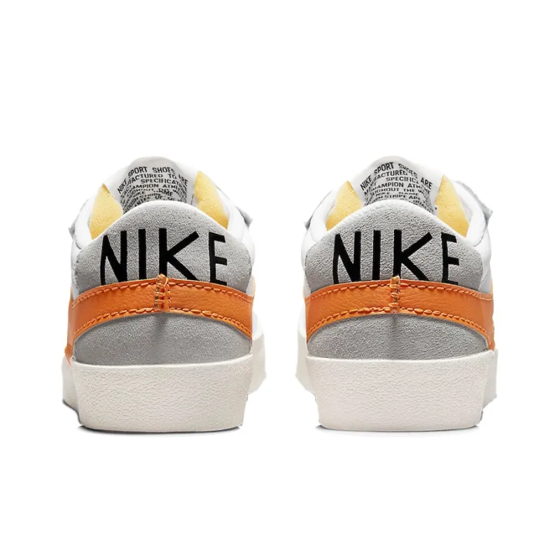 Nike Blazer Low 77 Jumbo White Alpha Orange Sail-4
