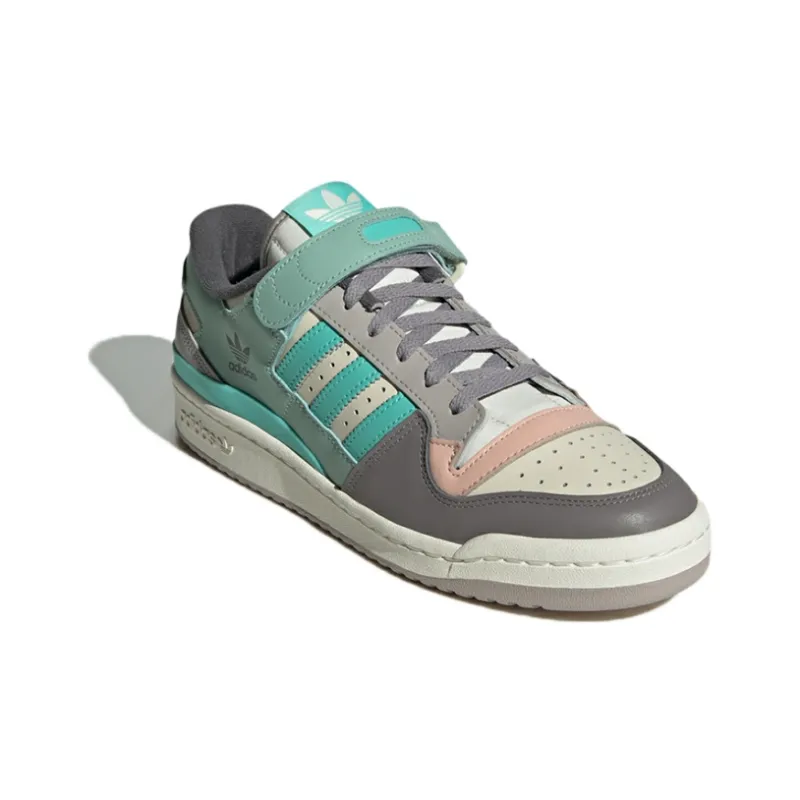 Adidas Originals Unisex Forum 84 Low Northern Lights Sneakers Grey/Green-2