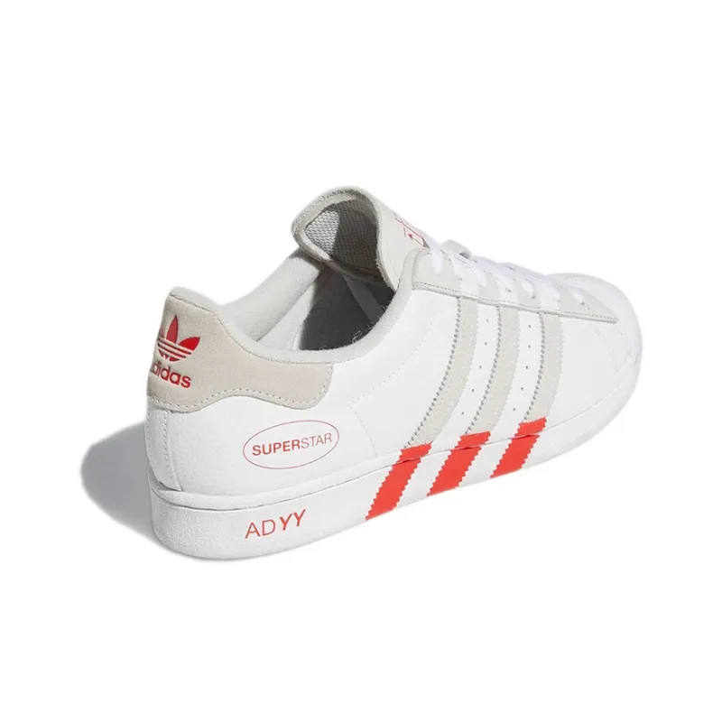 Adidas Superstar Extended 3 Stripes White Red-3
