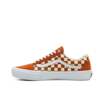 Old Skool Vans Pro 'Golden Oak Checkerboard'