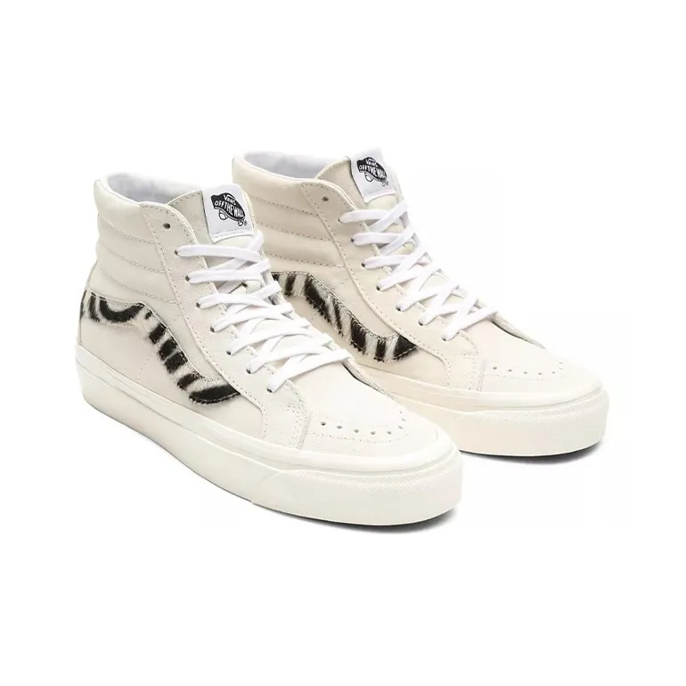 Vans SK8 Hi 38 DX Anaheim Factory-True White Zebra-2